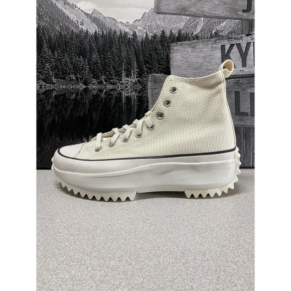 Converse | Shoes | New Mens Size 7 W85 Converse Run Star Hike High Platform  White Egret 7189c | Poshmark